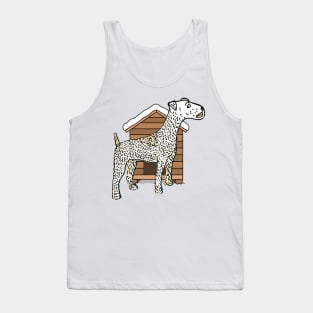 Cute puppy in your little house Tank Top